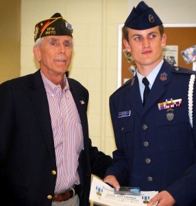 Post Honors Civil Air Patrol Cadet