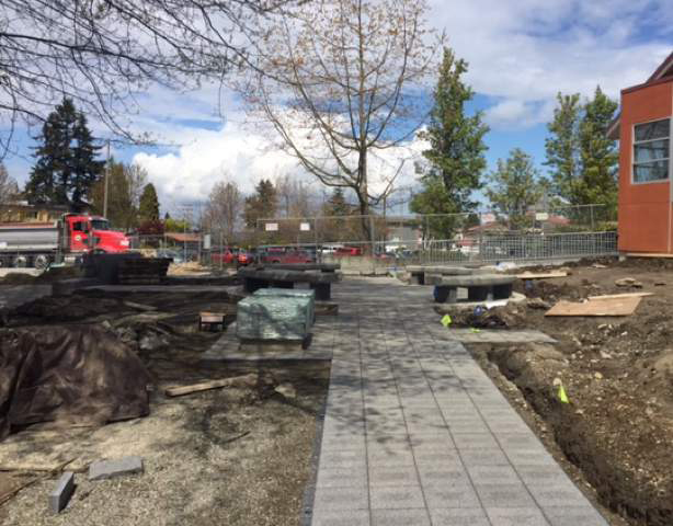 Edmonds Veterans Plaza: Project Completion is in Sight
