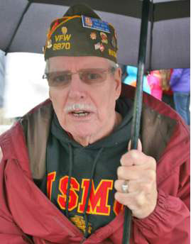 John Shelton, VFW Post 8870 Guard, Featured in Edmonds Beacon