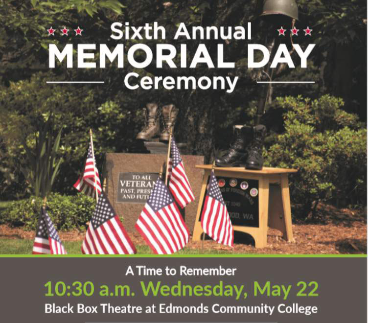 Edmonds Community College Sixth Annual Memorial Day Ceremony