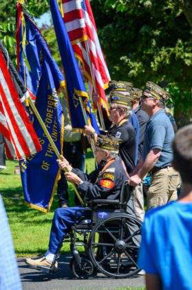 Memorial Day at Edmonds Cemetery