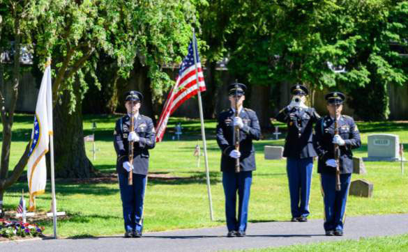 Memorial Day at Edmonds Cemetery