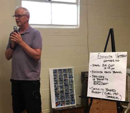 Gary Walderman Speaks at August Post Meeting