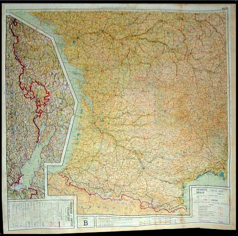 Silk Maps - WWII POW Escape Aids