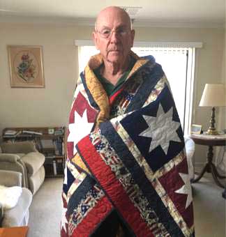 Post 8870 Members Awarded Quilts of Honor