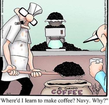 and then, there’s Navy coffee