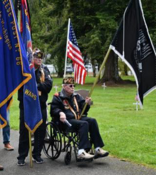 Memorial Day at the Edmonds Cemetery 