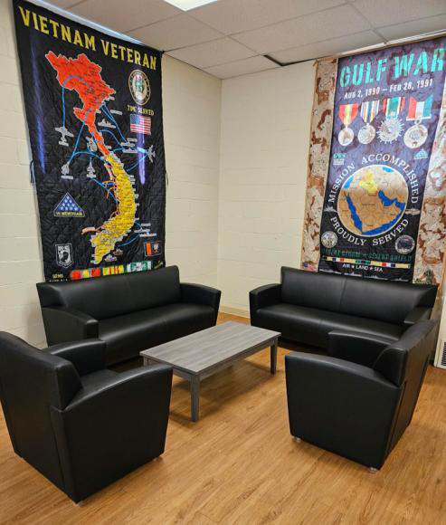 Our New American Legion Hall Lounge Area! 