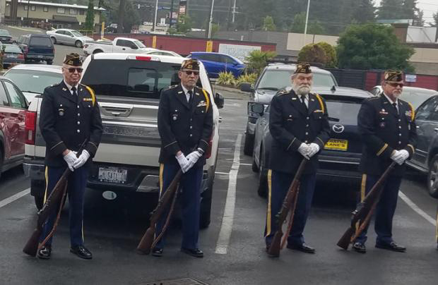 A Hand Salute to our Post 8870 Honor Guard Members